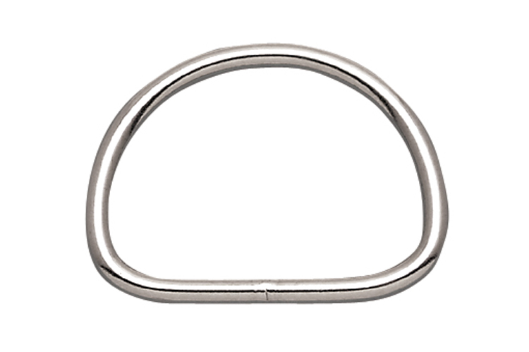 SF-1 TopDeal DirZone Edelstahl rostfrei D-Ring 25 mm Stainless steel D-ring 