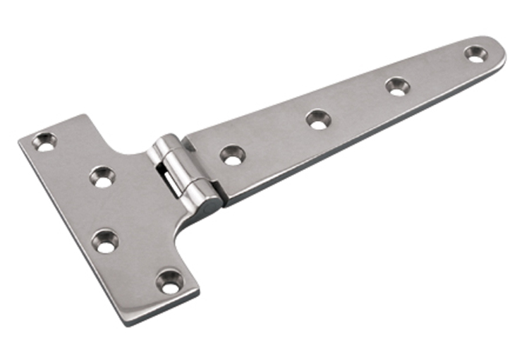 Strap Hinge Stainless Steel 4-3/32 Inch L 