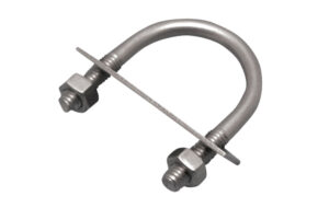 Product image for stainless steel U-Bolt with plate
